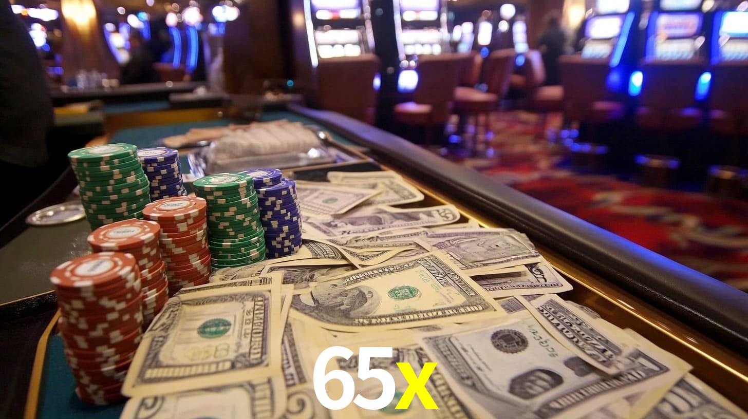 Slots com jackpots e giros grátis na 65x